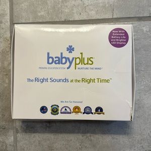 Baby Plus prenatal education system NEW in box!